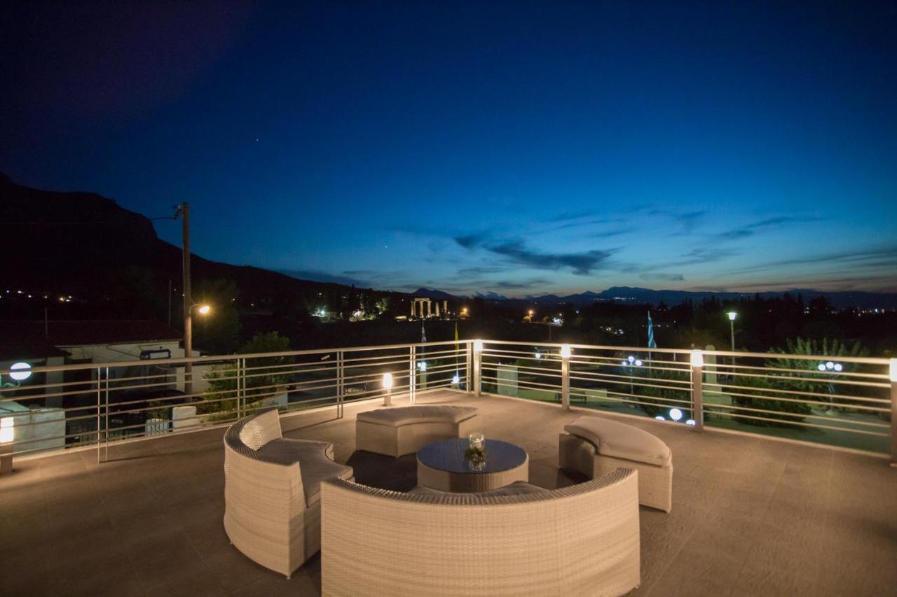 Apollonio Upper View Suites Corinth Kültér fotó